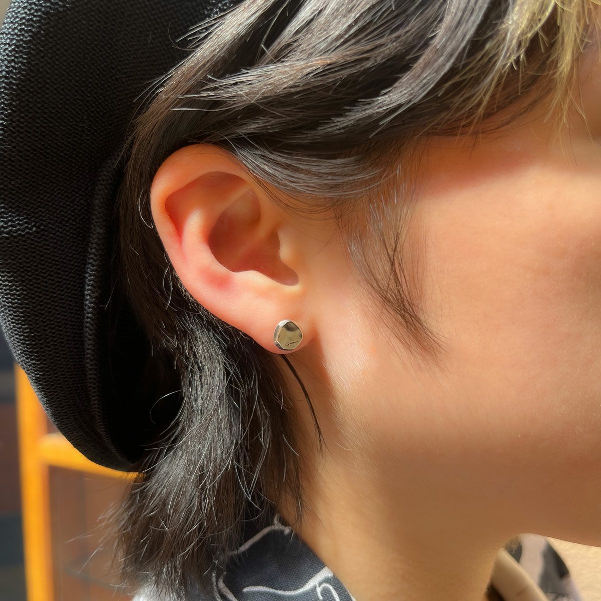 GARNI - 【残り一点】Crockery Chip Pierce(SILVER) | ACRMTSM ONLINE