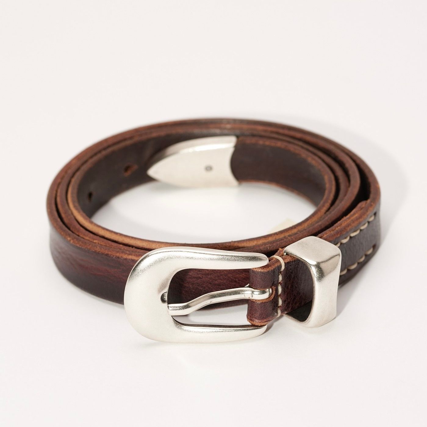 OUR LEGACY - 【残りわずか】2cm Belt(BROWN) | ACRMTSM ONLINE STORE