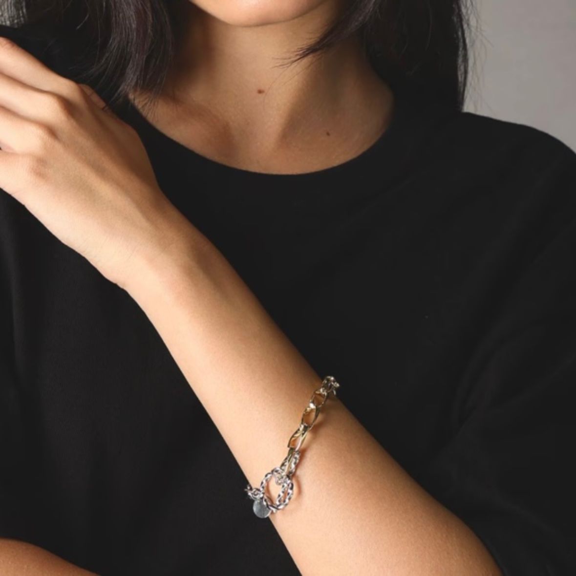 Ground Y - 【残り一点】ダブルチェーンブレスレット(GOLD) | ACRMTSM