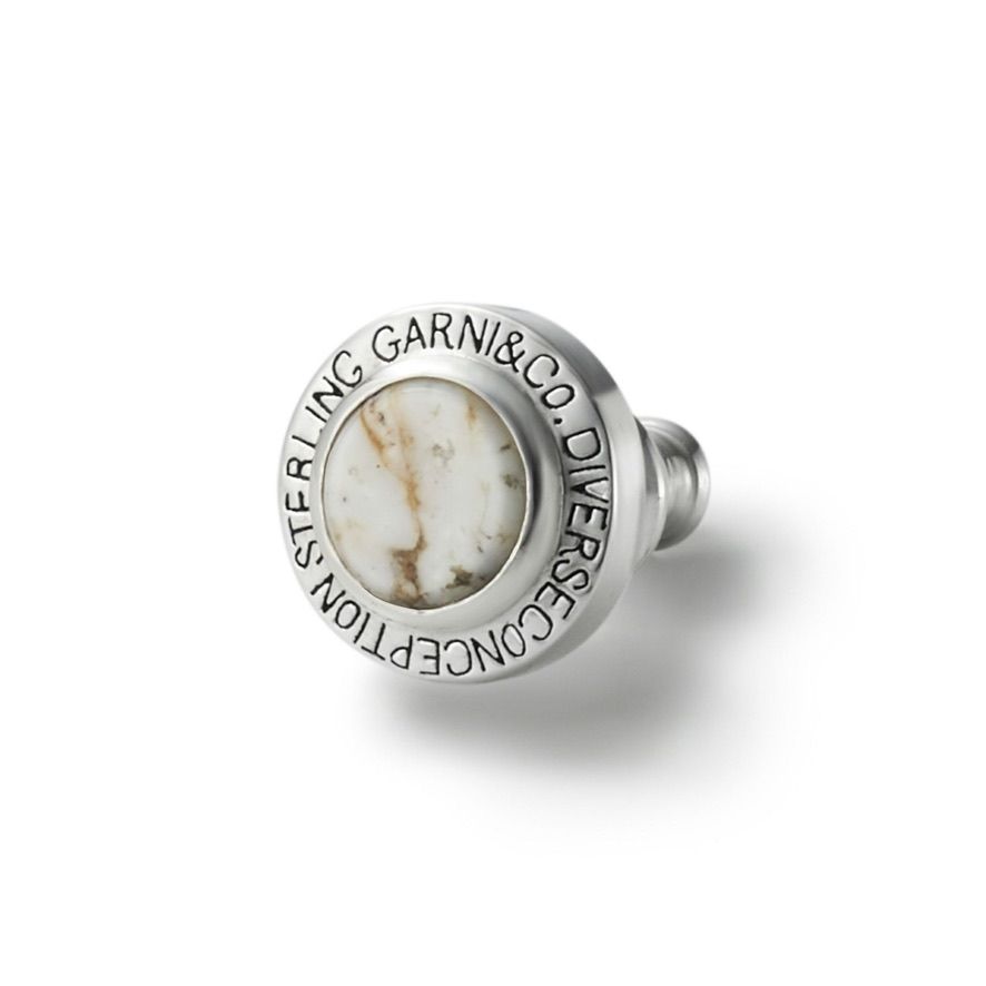 GARNI - 【お取り寄せ注文可能】Round Stone Pierce(BLUE) | ACRMTSM