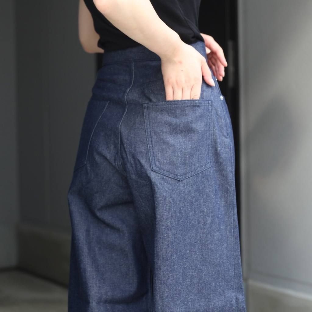 JOHNLAWRENCESULLIVAN - 【残りわずか】Rigid Denim Wide Pants(WOMEN