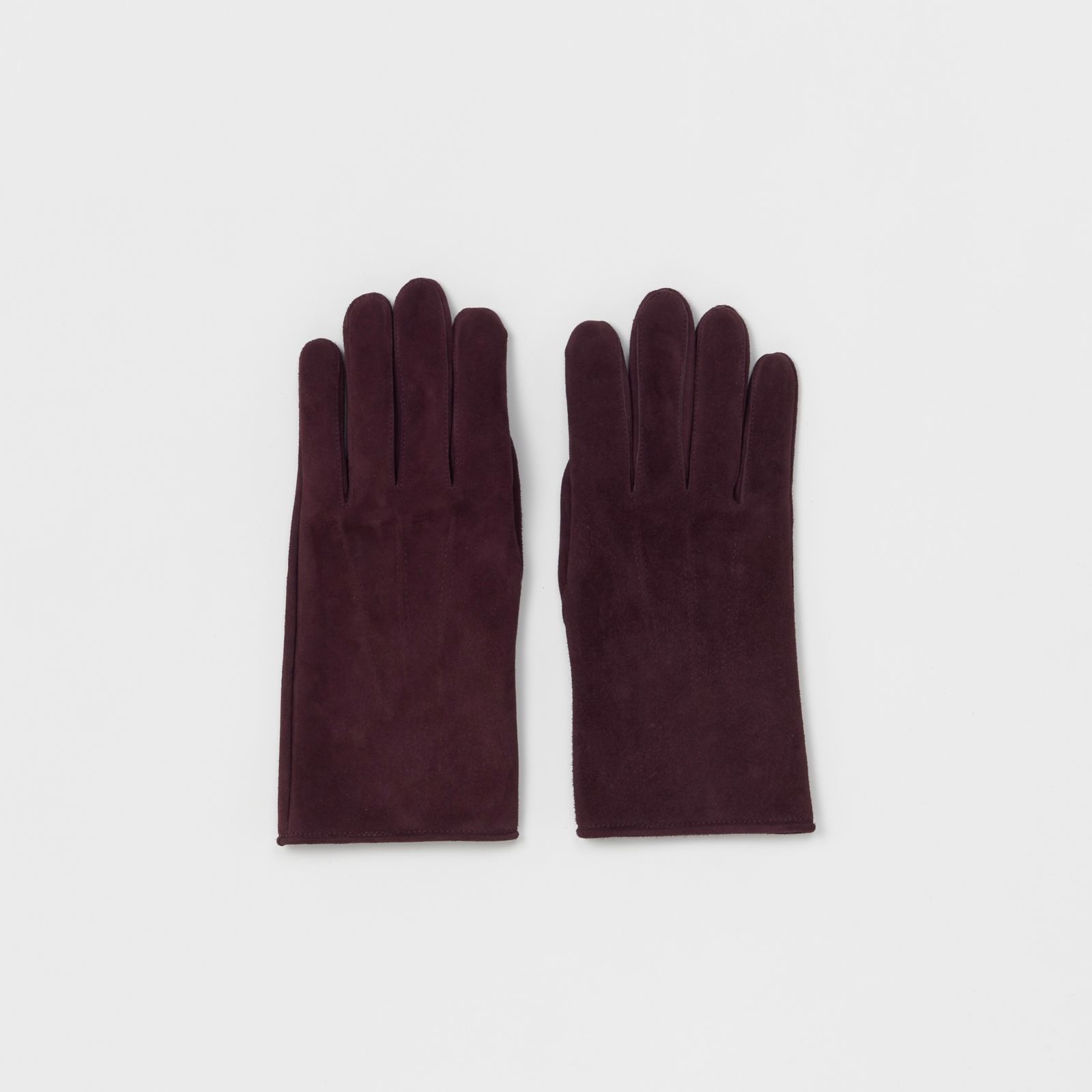 Hender Scheme - 【残り一点】Suede Glove(BURGUNDY) | ACRMTSM ONLINE