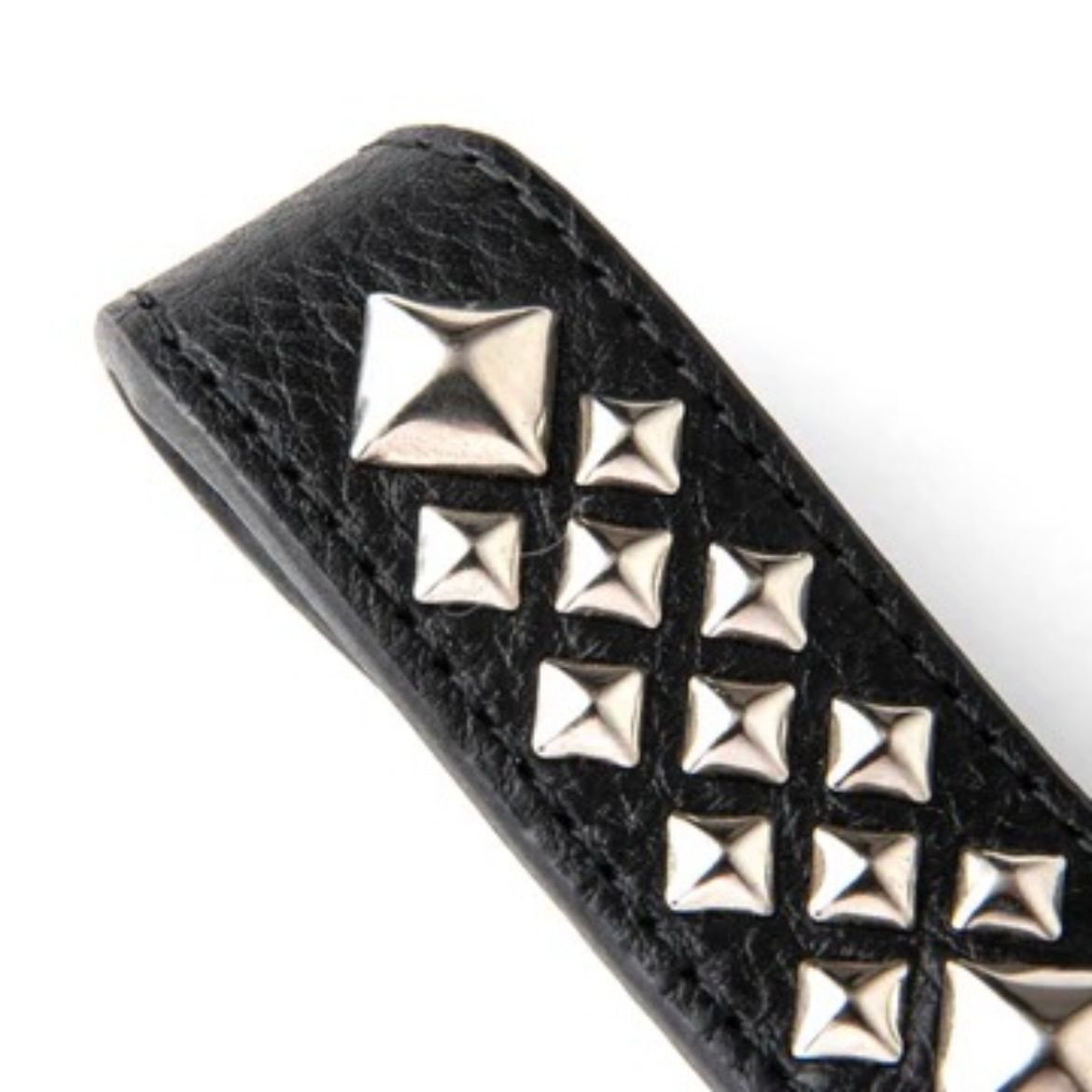 CALEE - 【残り一点】Studs Leather Snap Key Ring | ACRMTSM ONLINE STORE
