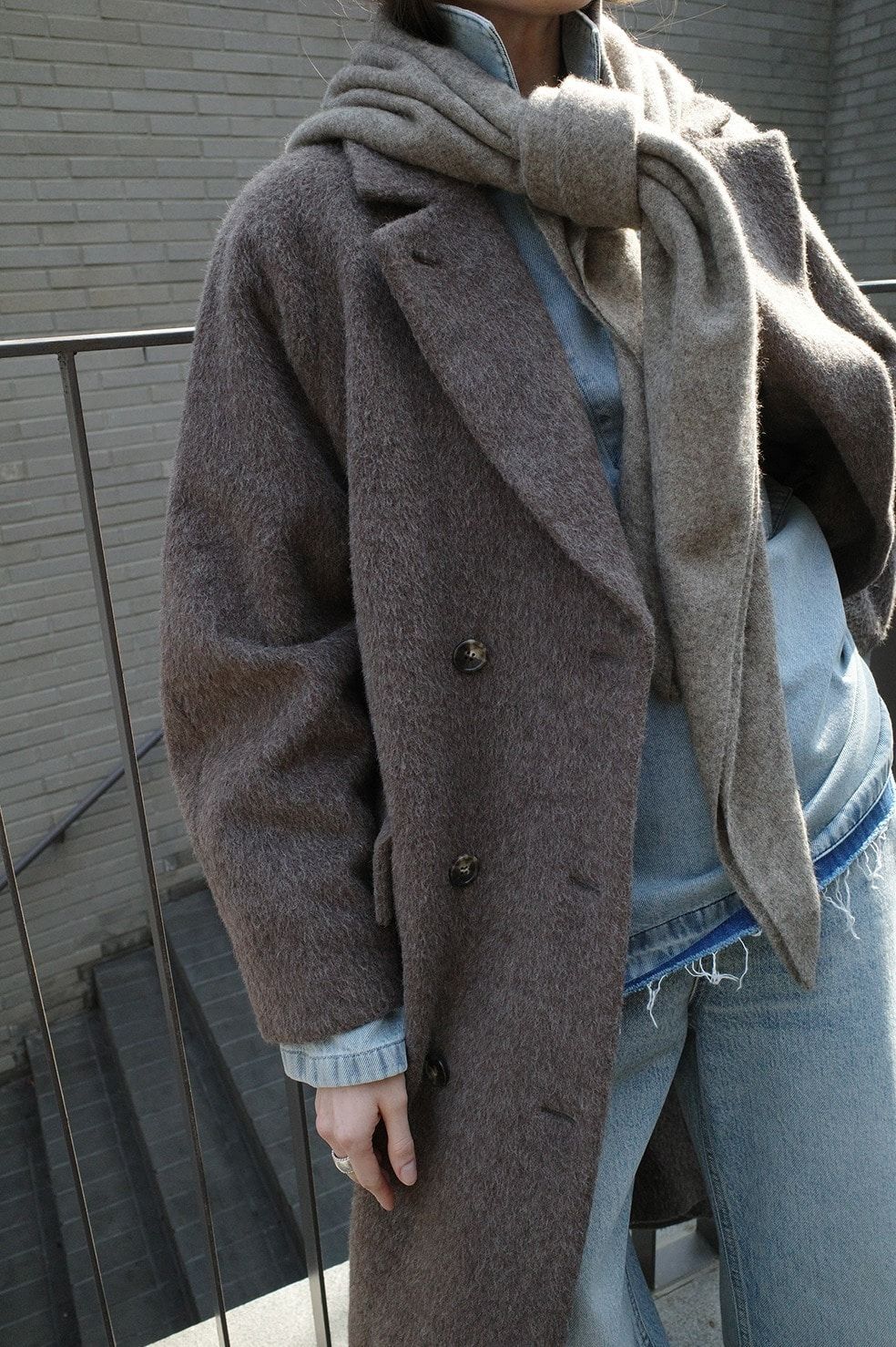 CLANE - 【25AW】ダブルウールロングコート - DOUBLE WOOL LONG COAT