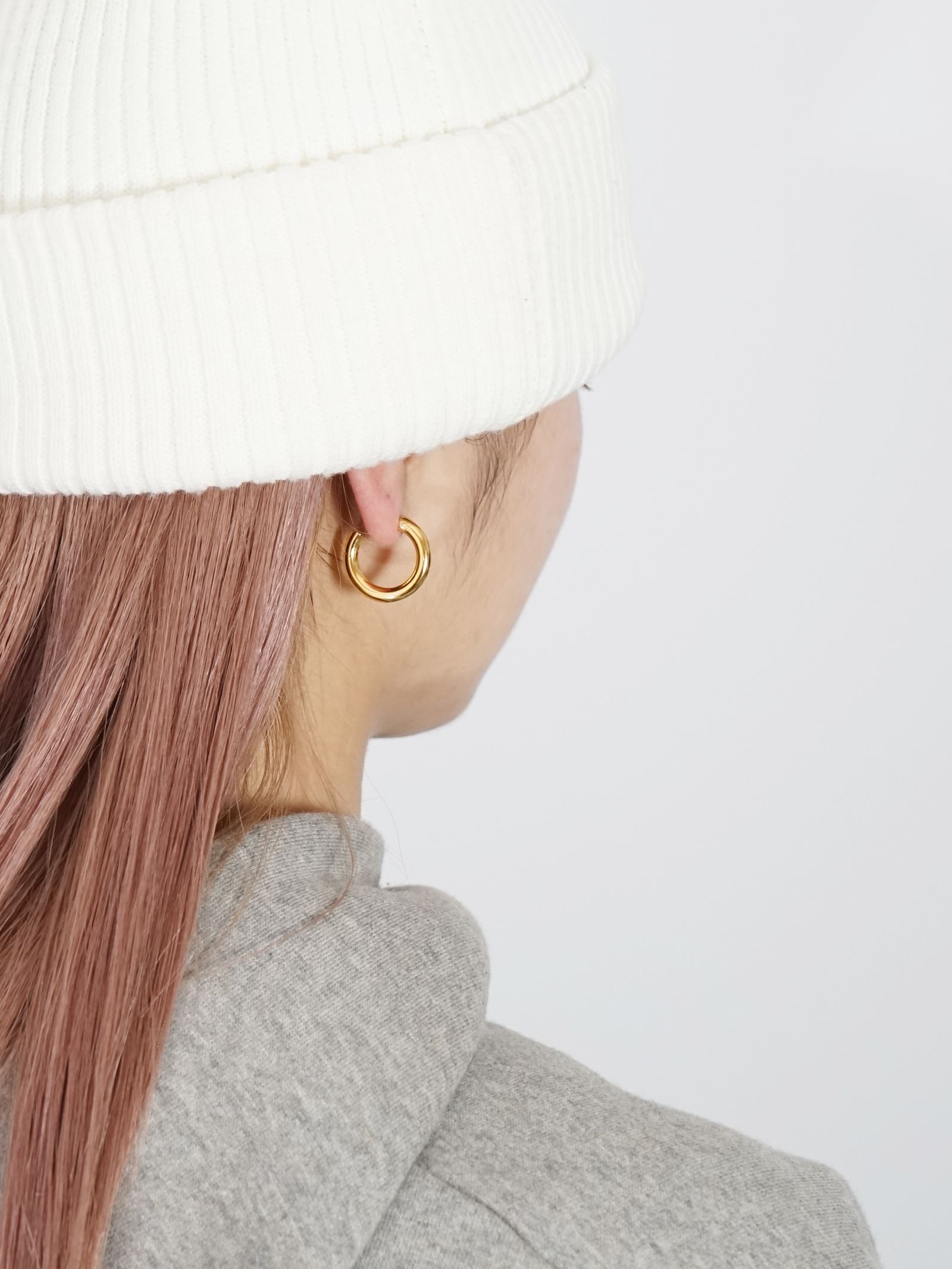 CAREERING - 【両耳用】プラシーボピアス PLACEBO 701(YW) シルバー925