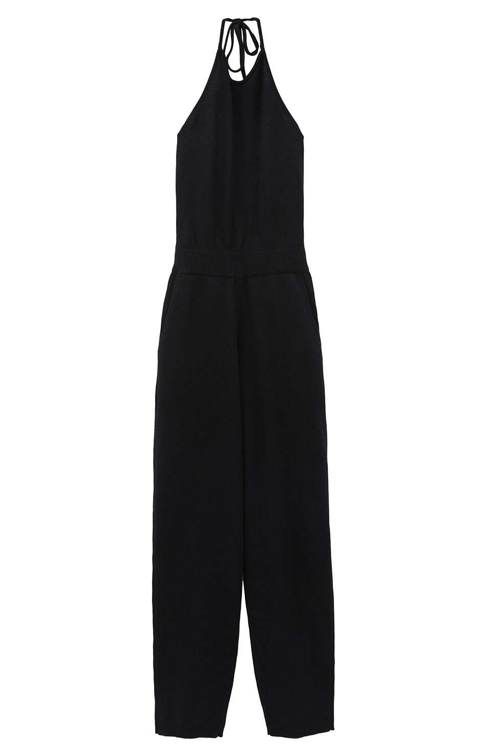 CLANE - ホルターネック ニットオールインワン - HALTER NECK KNIT ALL