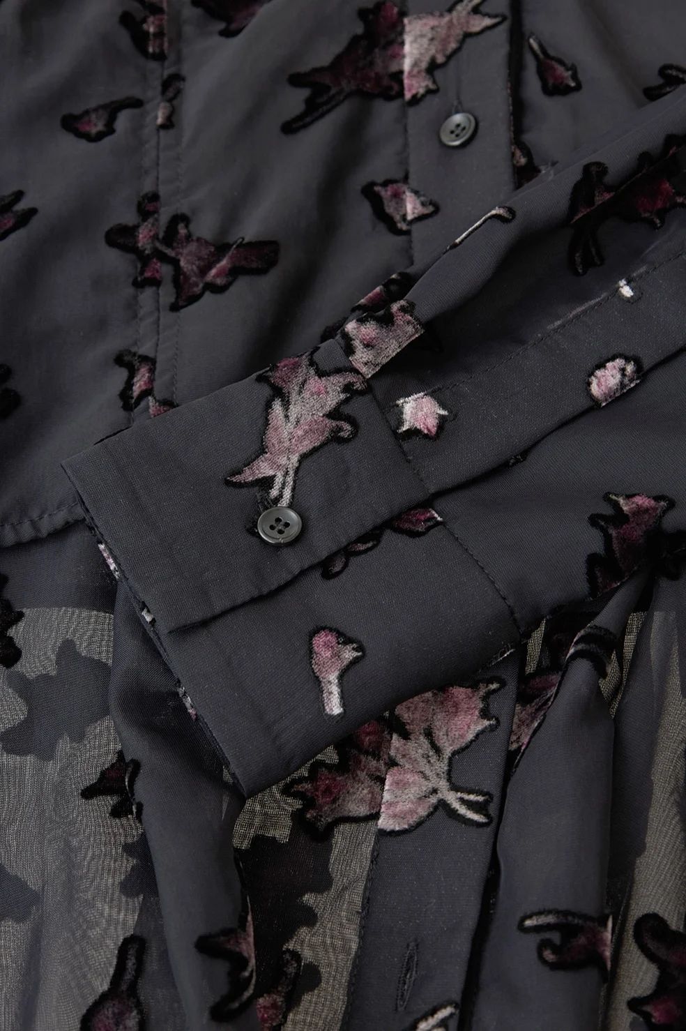 CLANE - オパールプリント ビスチェ付きシャツ - FLOWER OPAL BUSTIER