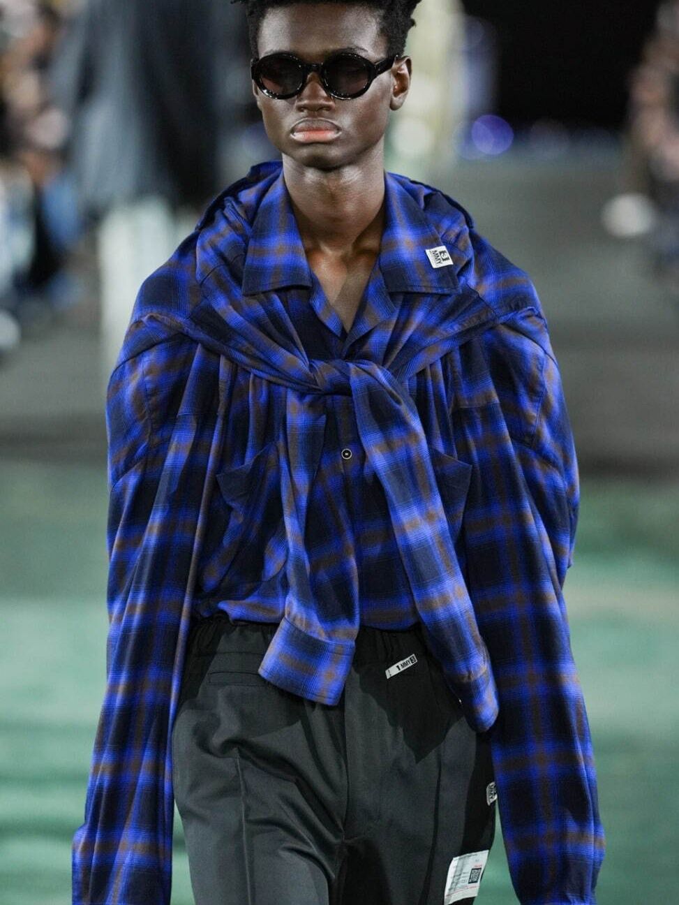 Maison MIHARA YASUHIRO - レイヤードチェックシャツ - Sleeve Layered