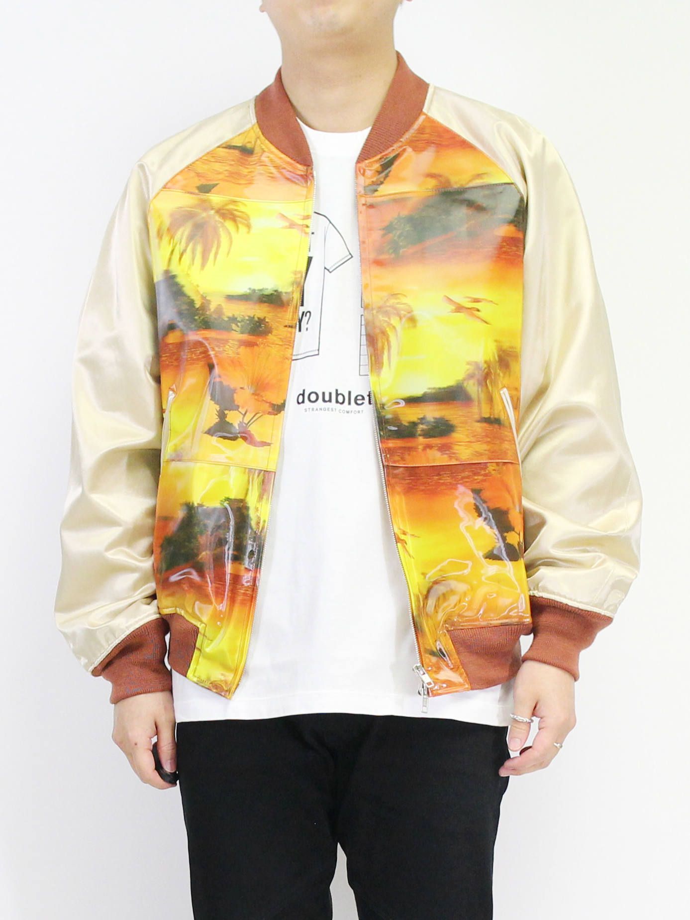 doublet - 3D プリントスーベニアジャケット - 3D PRITED SOUVENIR