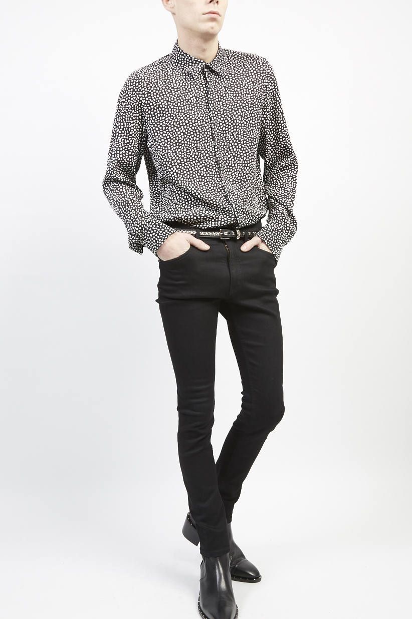 GalaabenD - EX フィット スキニーデニム - 定番モデル ”BLACK