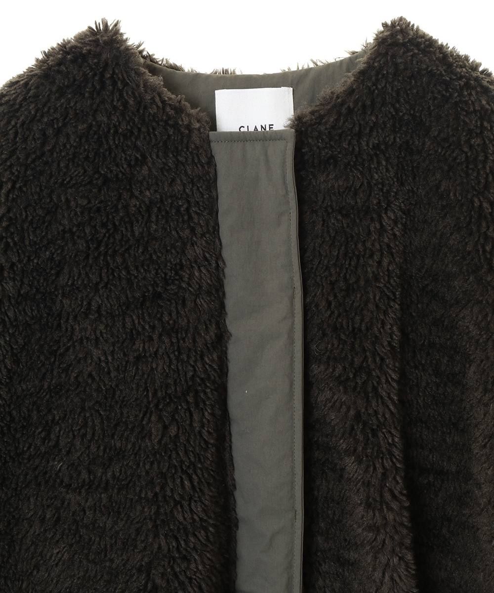 最終価格】CLANE ボアベスト ダウンジャケット サイズ2 いよいよ明日