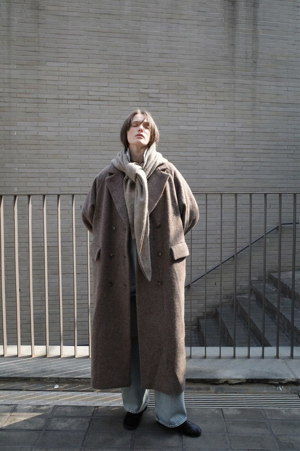 CLANE - 【25AW】 ダブルウールロングコート - DOUBLE WOOL LONG COAT