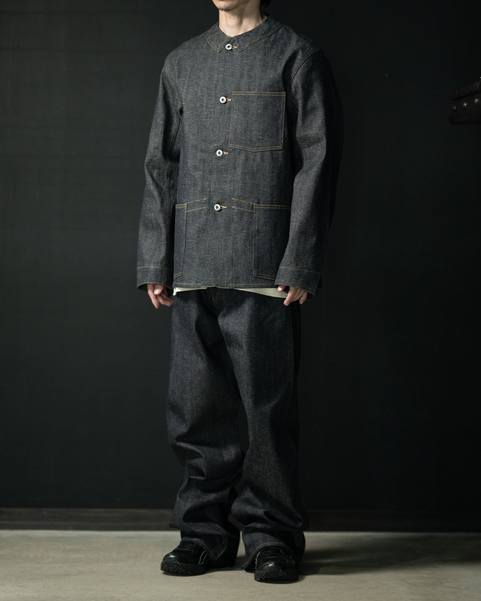 T.T - 【ラスト1点 40 ( L )】Lot.713 Railroad Denim Jacket - TAIGA