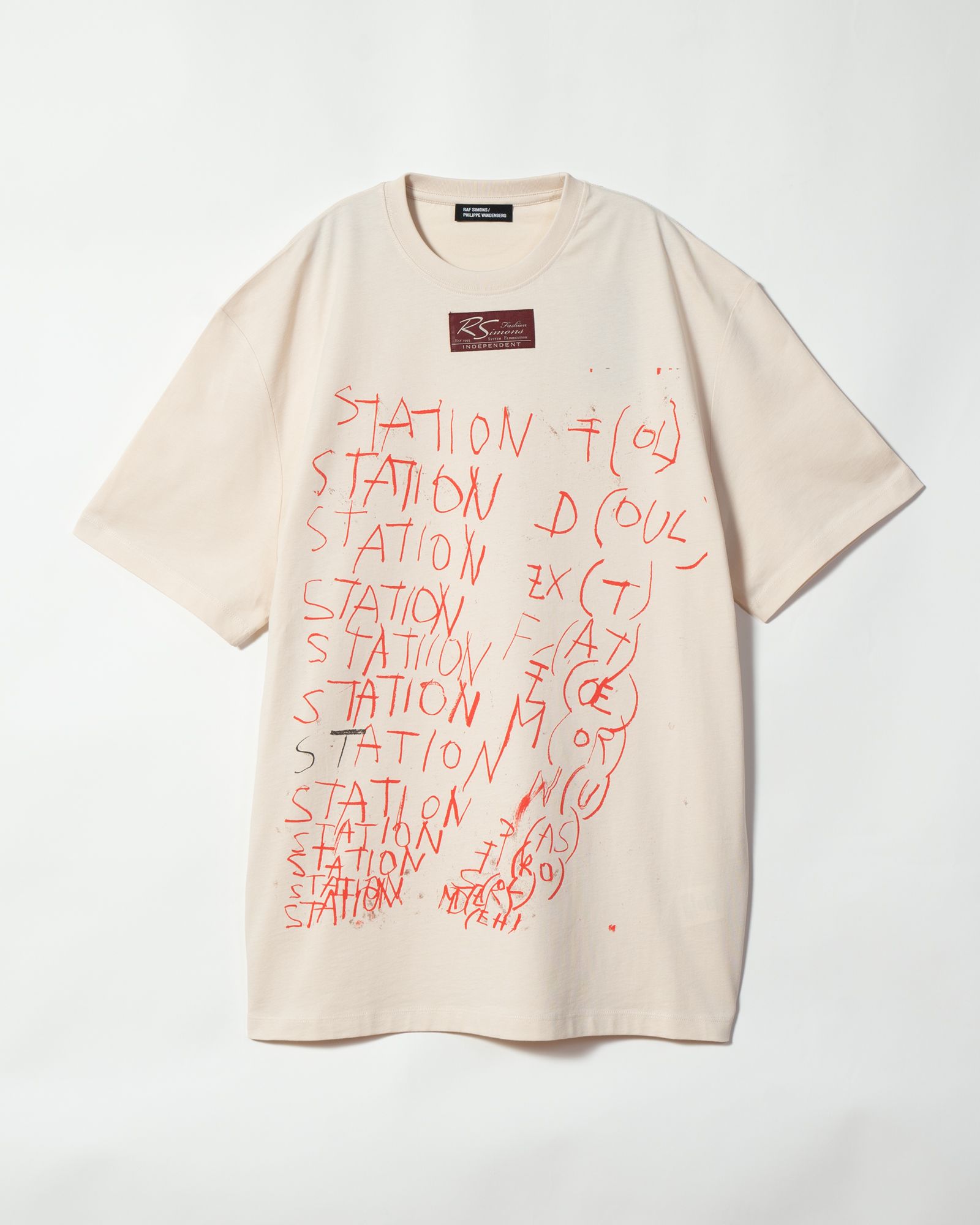 RAF SIMONS - Oversized T-shirt Station | ALTERFATE