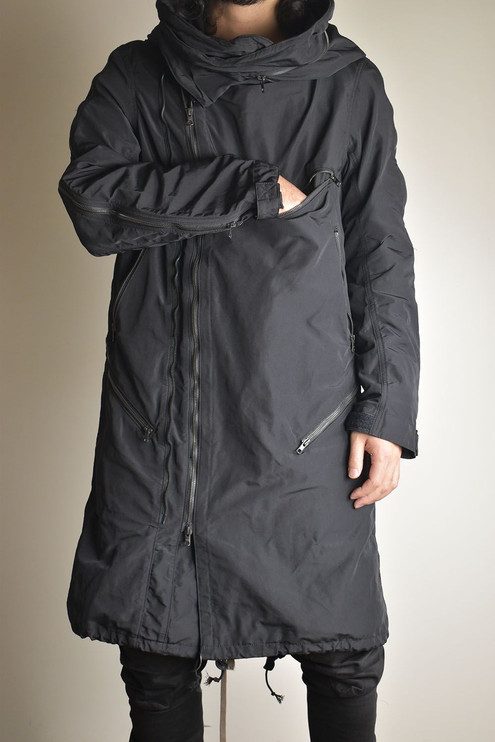 nude:masahiko maruyama - Multi Zip Military Parka Coat