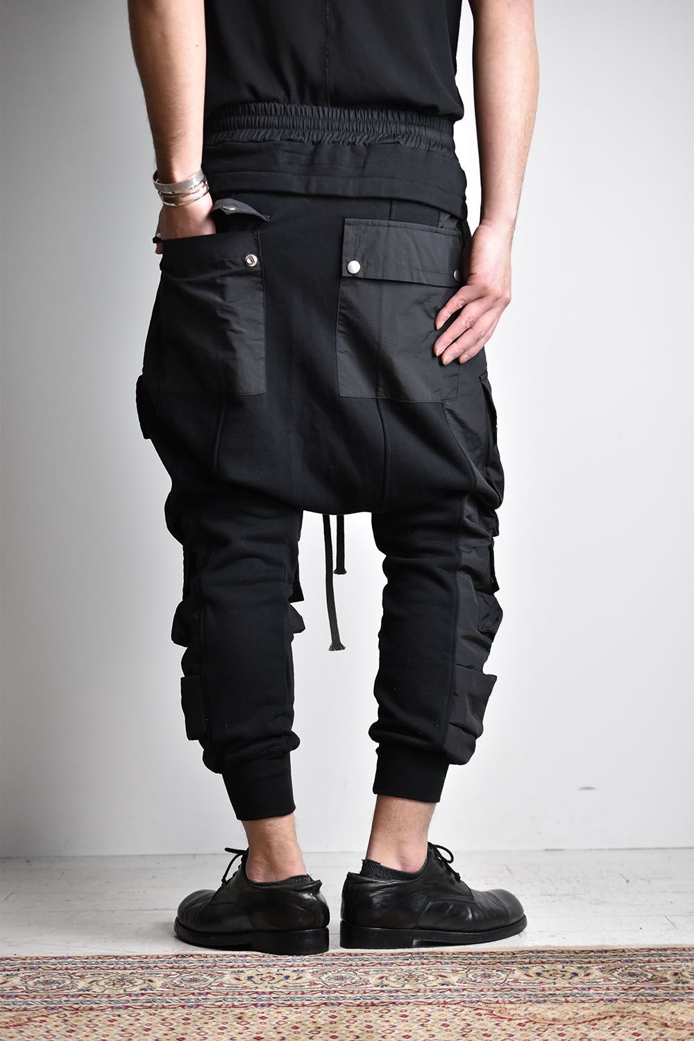 A.F ARTEFACT - Cargo Sarouel Sweat Trousers