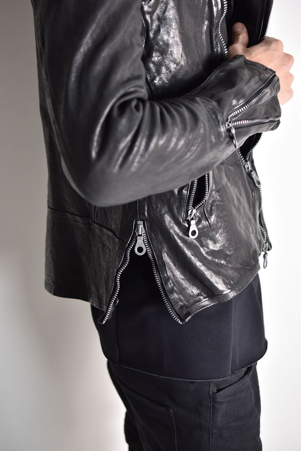 ISAMU KATAYAMA BACKLASH - Itary Shoulder “Garment-Dyed” Double