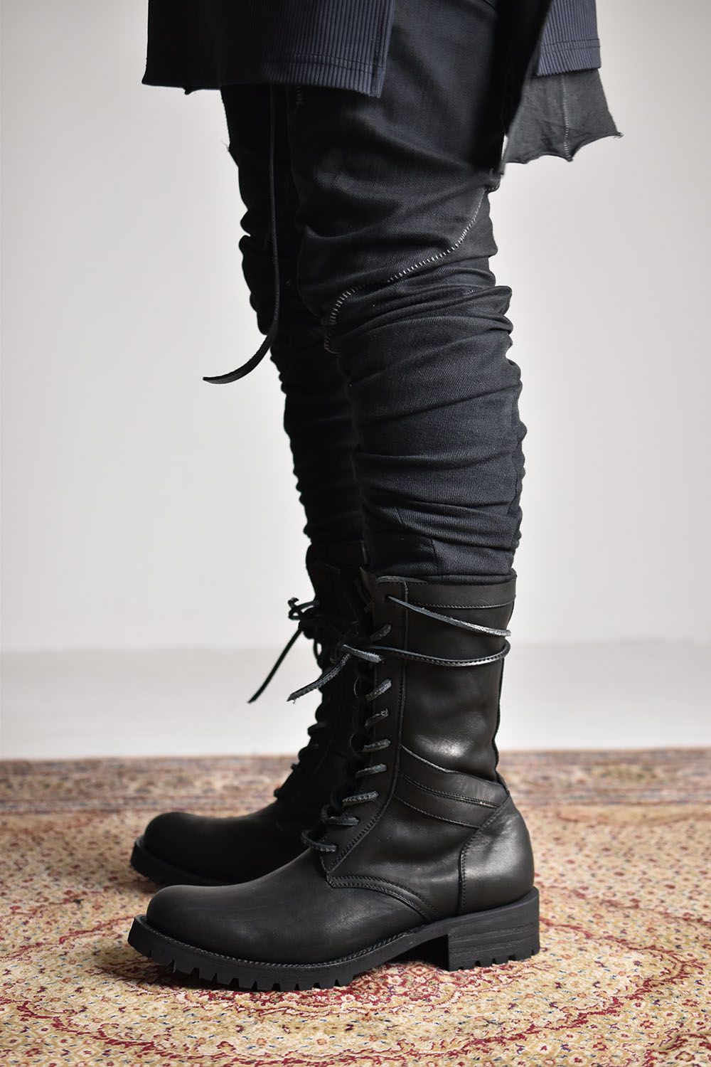 ISAMU KATAYAMA BACKLASH - Double Shoulder Combat Boots