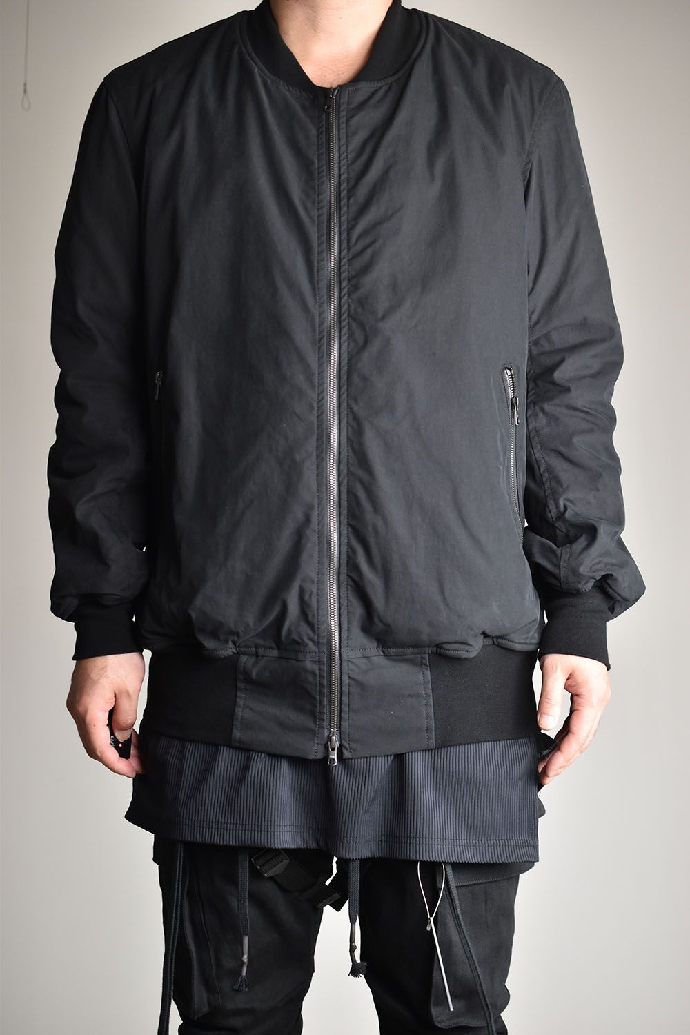 nude:masahiko maruyama - OVERSIZED BOMBER JACKET - WITHOUT PATCHES