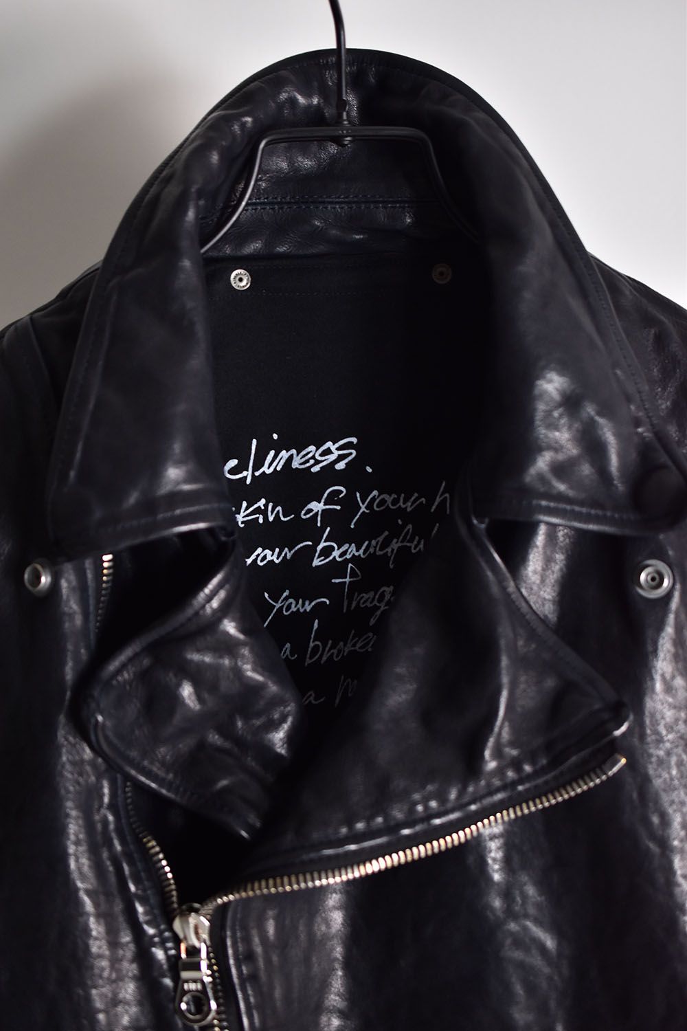 ISAMU KATAYAMA BACKLASH - Itary Shoulder “Garment-Dyed” Double