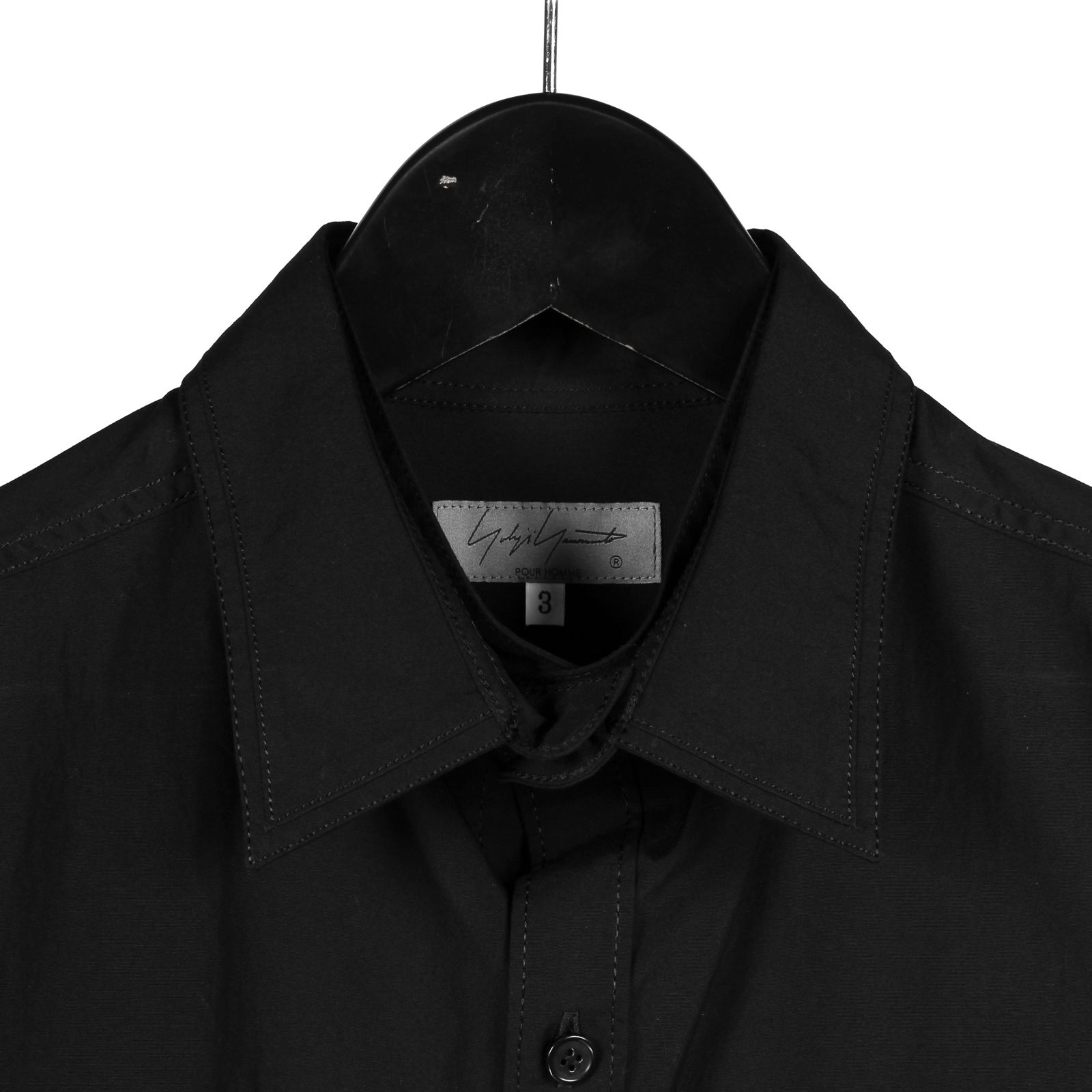 yohji yamamoto - pour homme | 環縫い裾見返しシャツ / シャツ