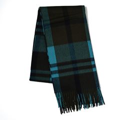 Joshua Ellis - CPG52529 カシミア ブロックチェック ストール 50 x