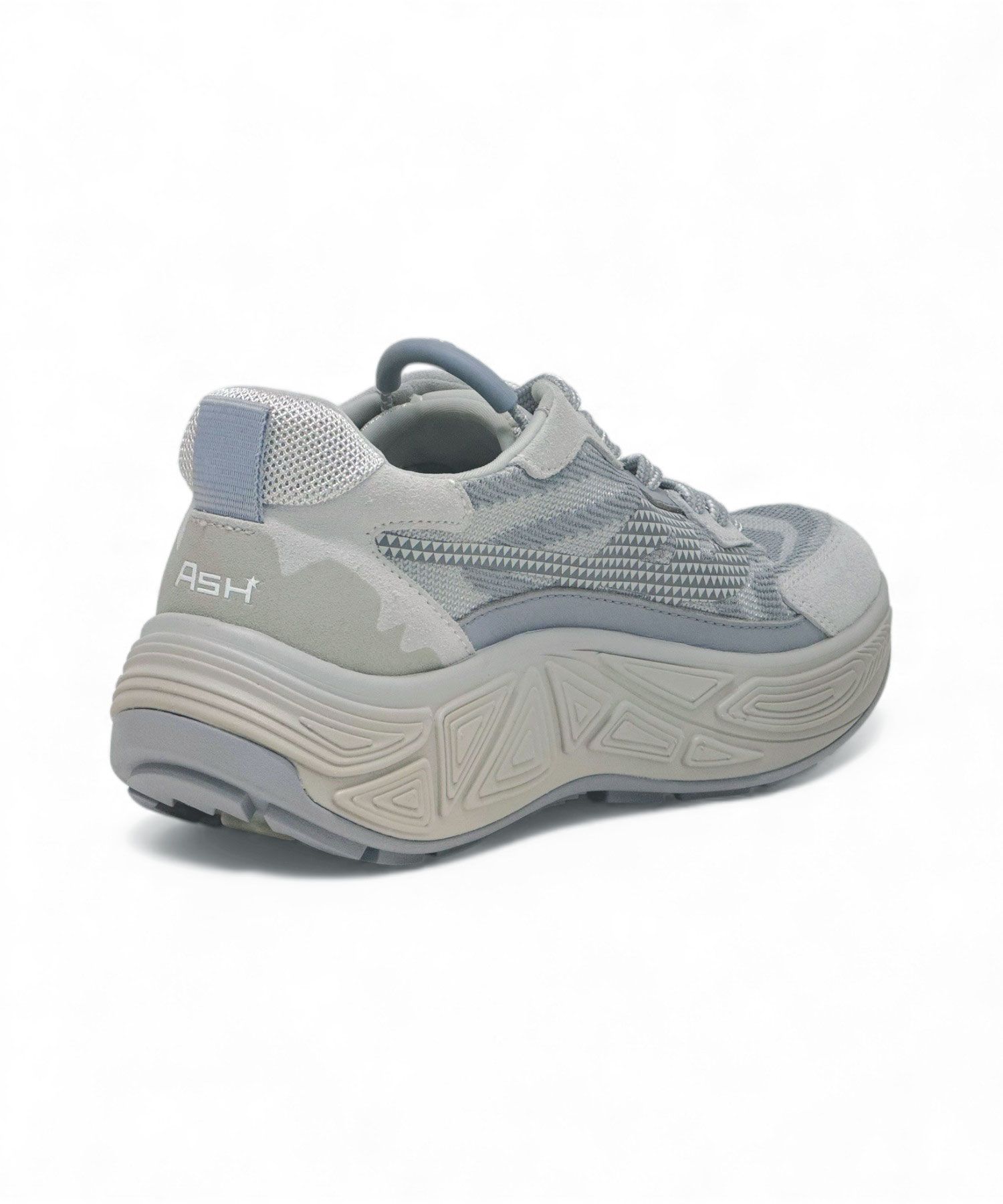 ASH - EAGLE 軽量 厚底 スニーカー ヒール5.0cm / ライトグレー