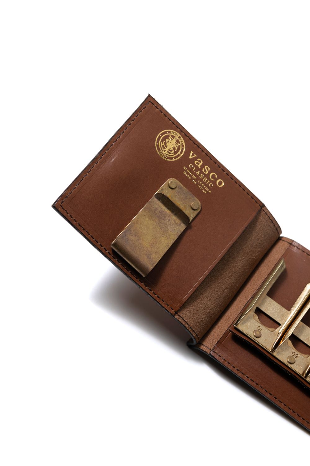 vasco - 【26SS / 予約受付中】LEATHER NAVAL MONEY CLIP [CORTESIA