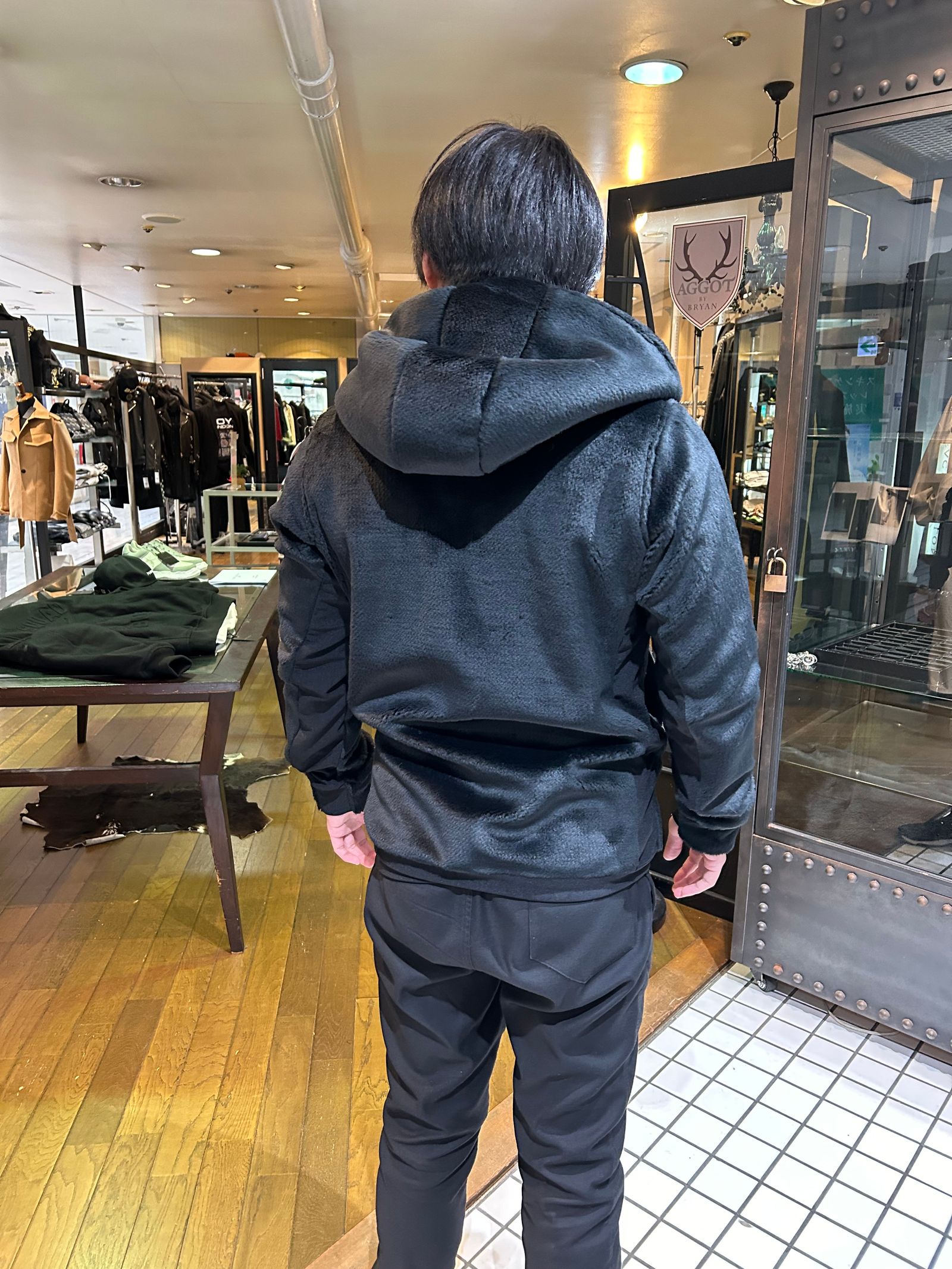 kiryuyrik - ShortFur ZippHoodie / ショートファージップパーカー