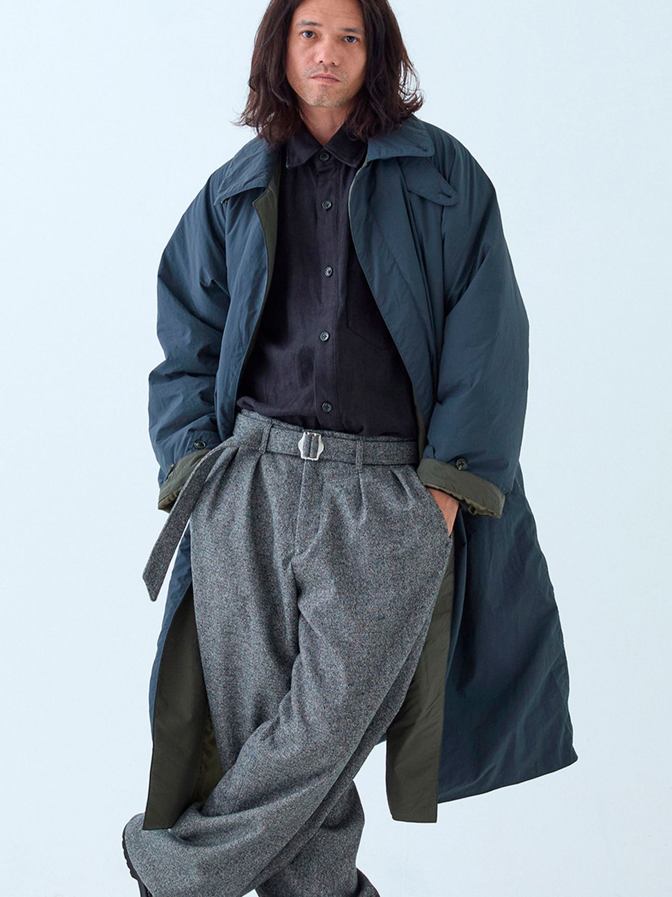 EGO TRIPPING - AIRVALM / バルマカンコート / ブラック | BRYAN