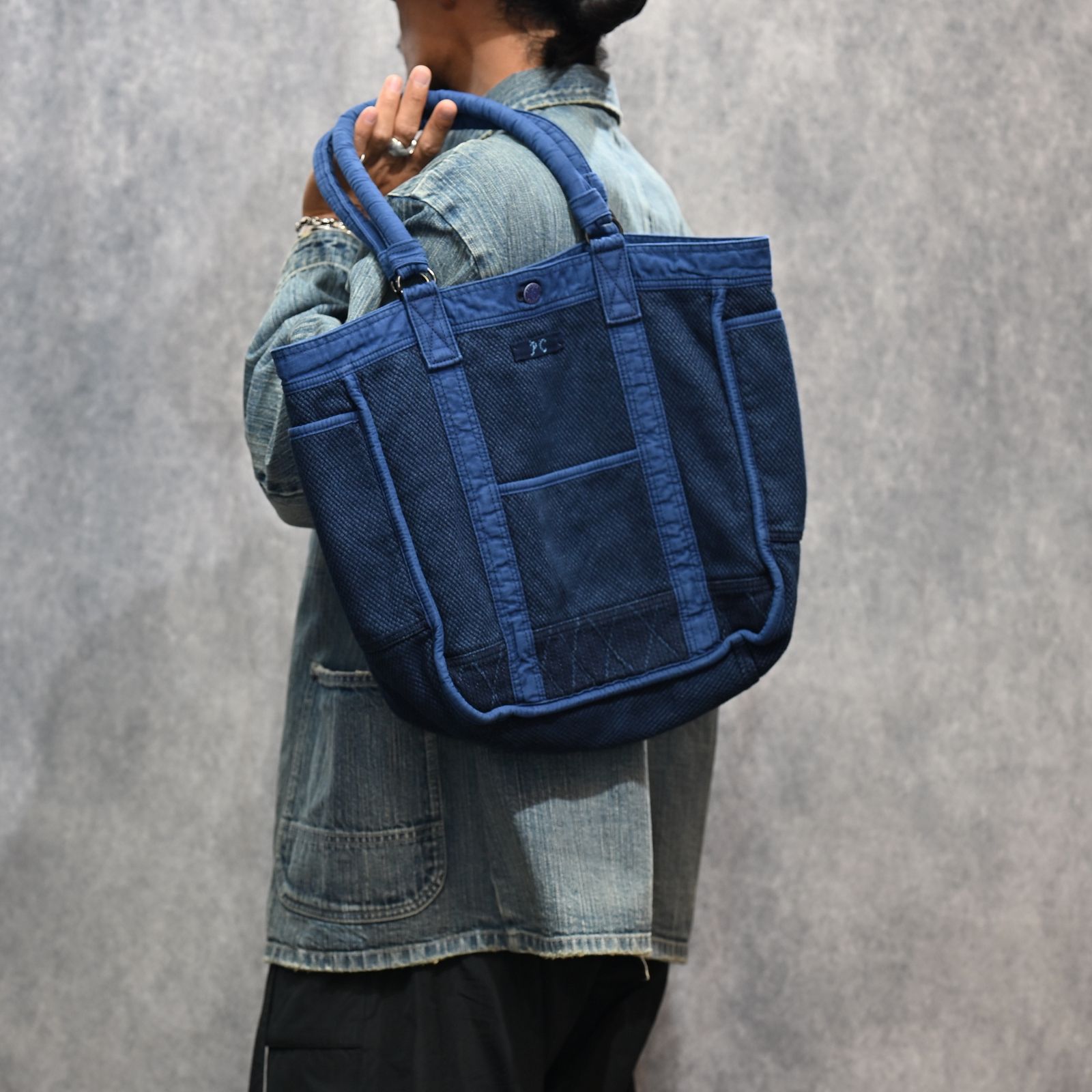 Porter Classic - PC KENDO TOTE BAG （BLUE） / ピーシーケンドウ