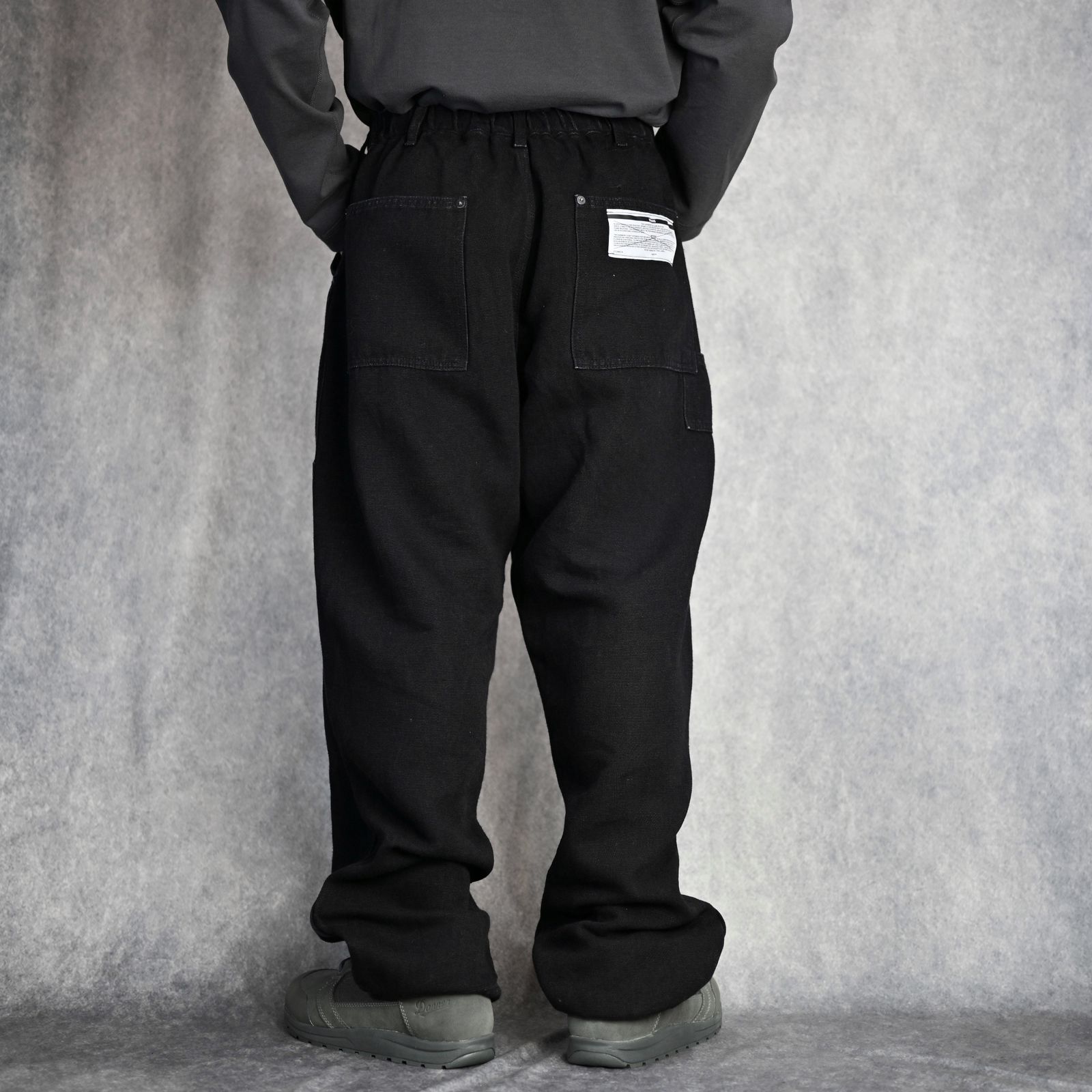 N.HOOLYWOOD - WORK PANTS (BLACK) - ワークパンツ （ブラック） C