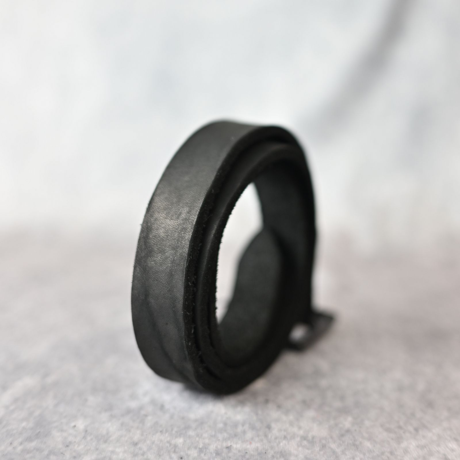 ISAMU KATAYAMA BACKLASH - ダブルショルダー製品染め 30㎜ベルト