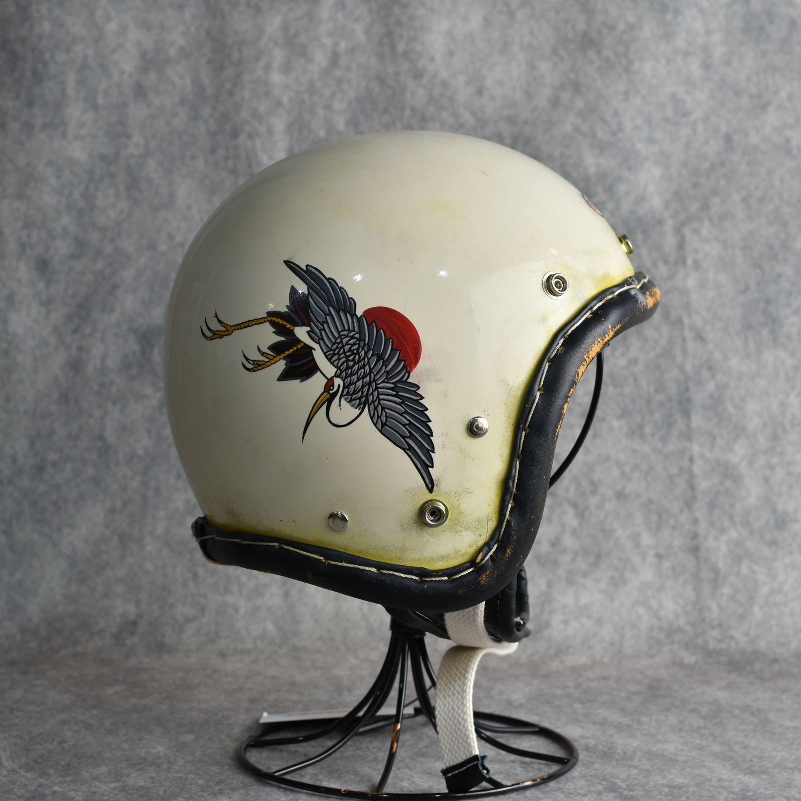 NoBudz - BRAP 500 LEGEND CUSTOM BPK19 | 革巻きヘルメット | chord