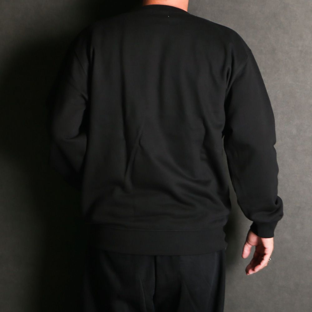 PORKCHOP - SCRIPT COLLEGE SWEAT - BLACK / スウェット | chemical