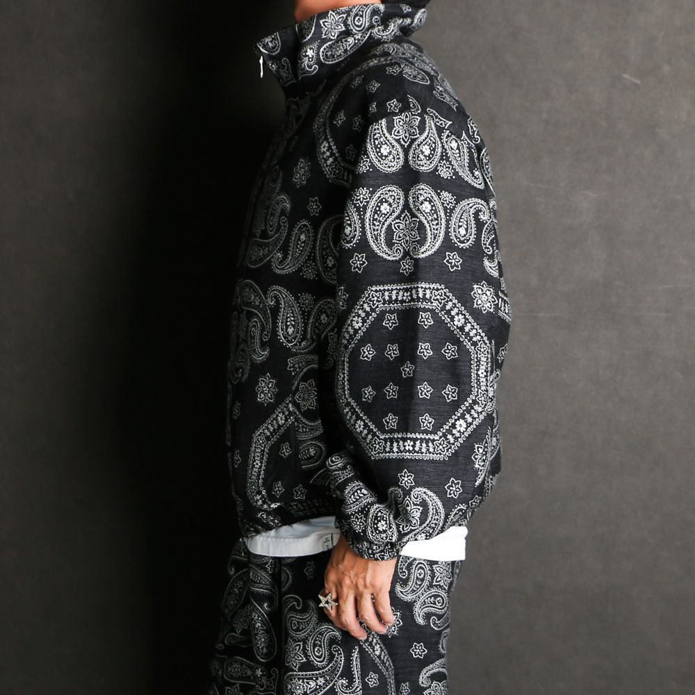 superNova. - Track jacket - Bandana jacquard / トラックジャケット