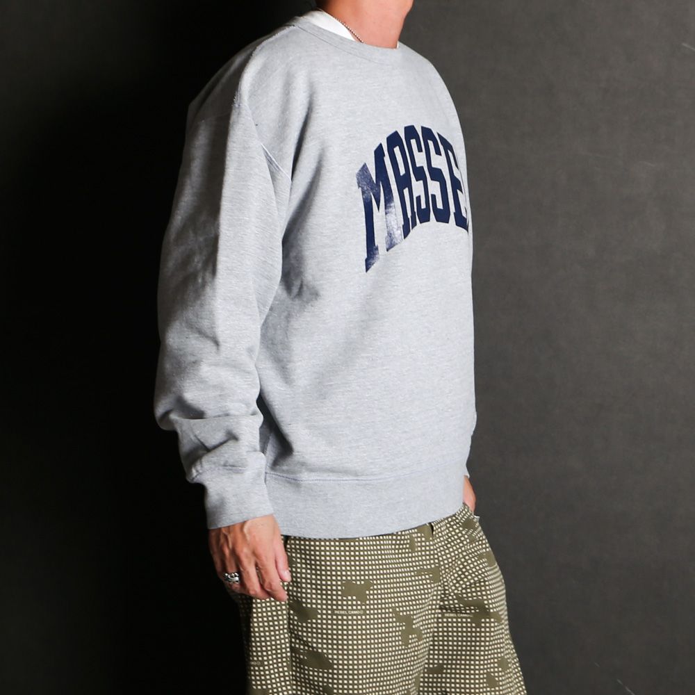 MASSES - SWEAT HOODED ARCH WASH - Heather / プルオーバー