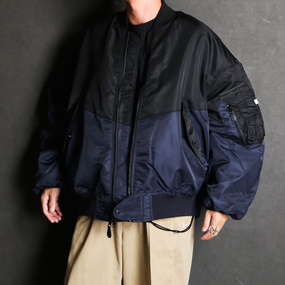 FACETASM - × AVIREX / PATCHED MA-1 JACKET / リバーシブル