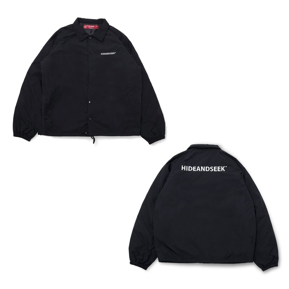 HideandSeek - Quilted Team Jacket(24aw) - BLK / キルティング