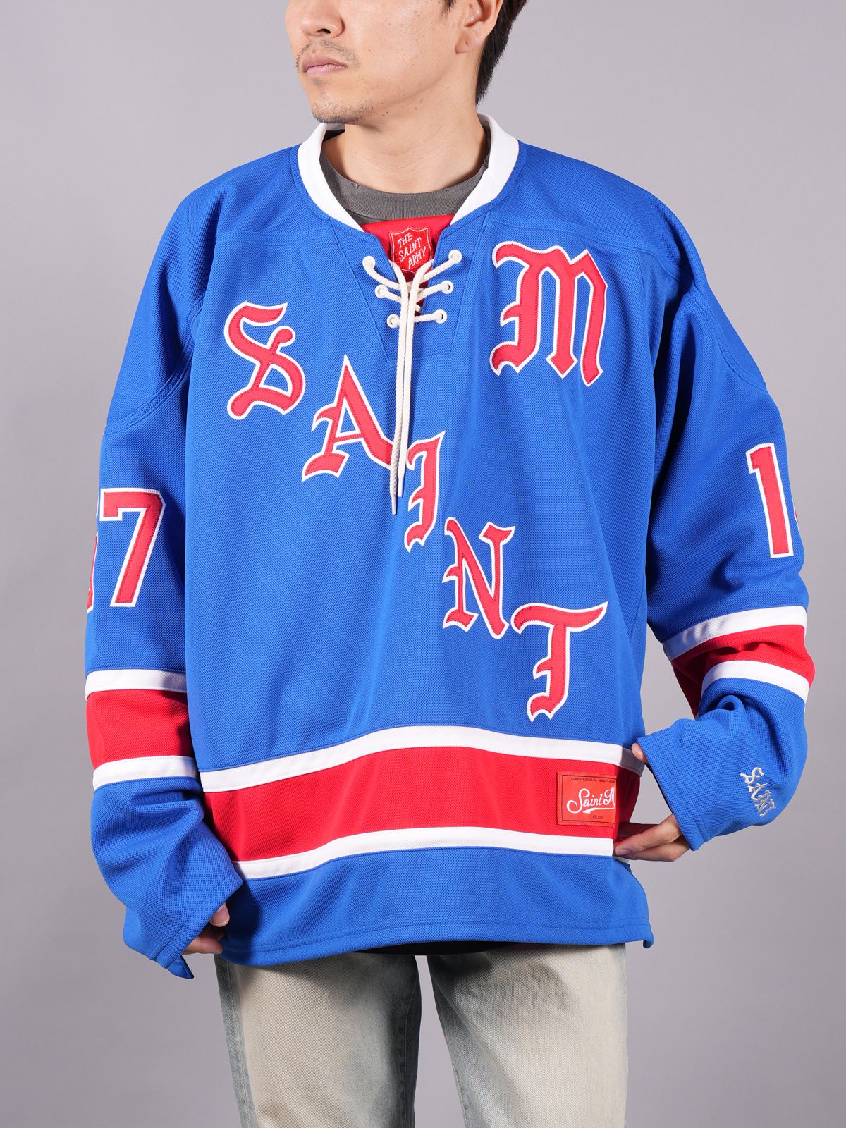 SAINT M×××××× - 【ラスト1点】 SM-S23-0000-034 / L/S TEE