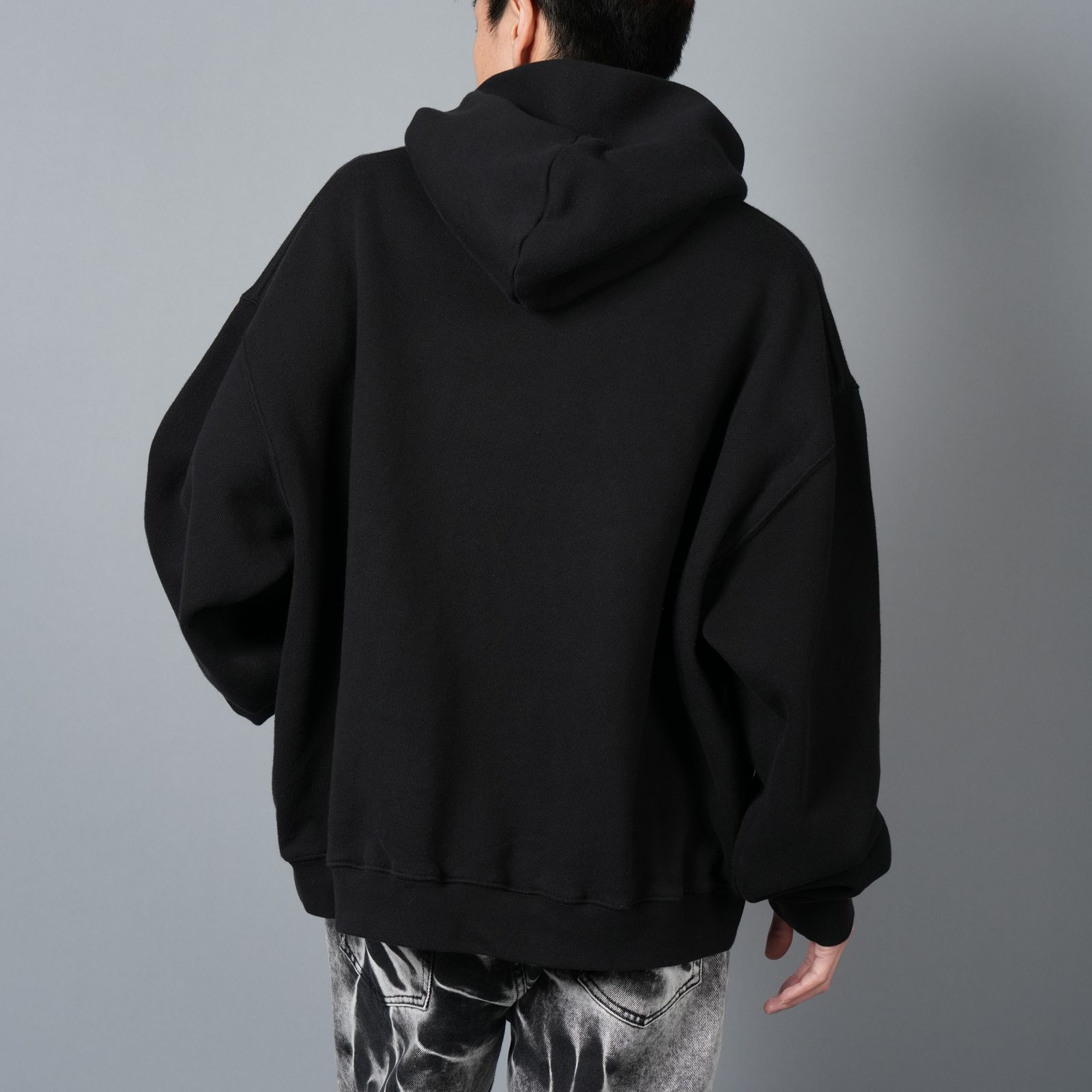alexander wang - 【ラスト1点】DISTRESSED LOGO HOODIE / オーバー