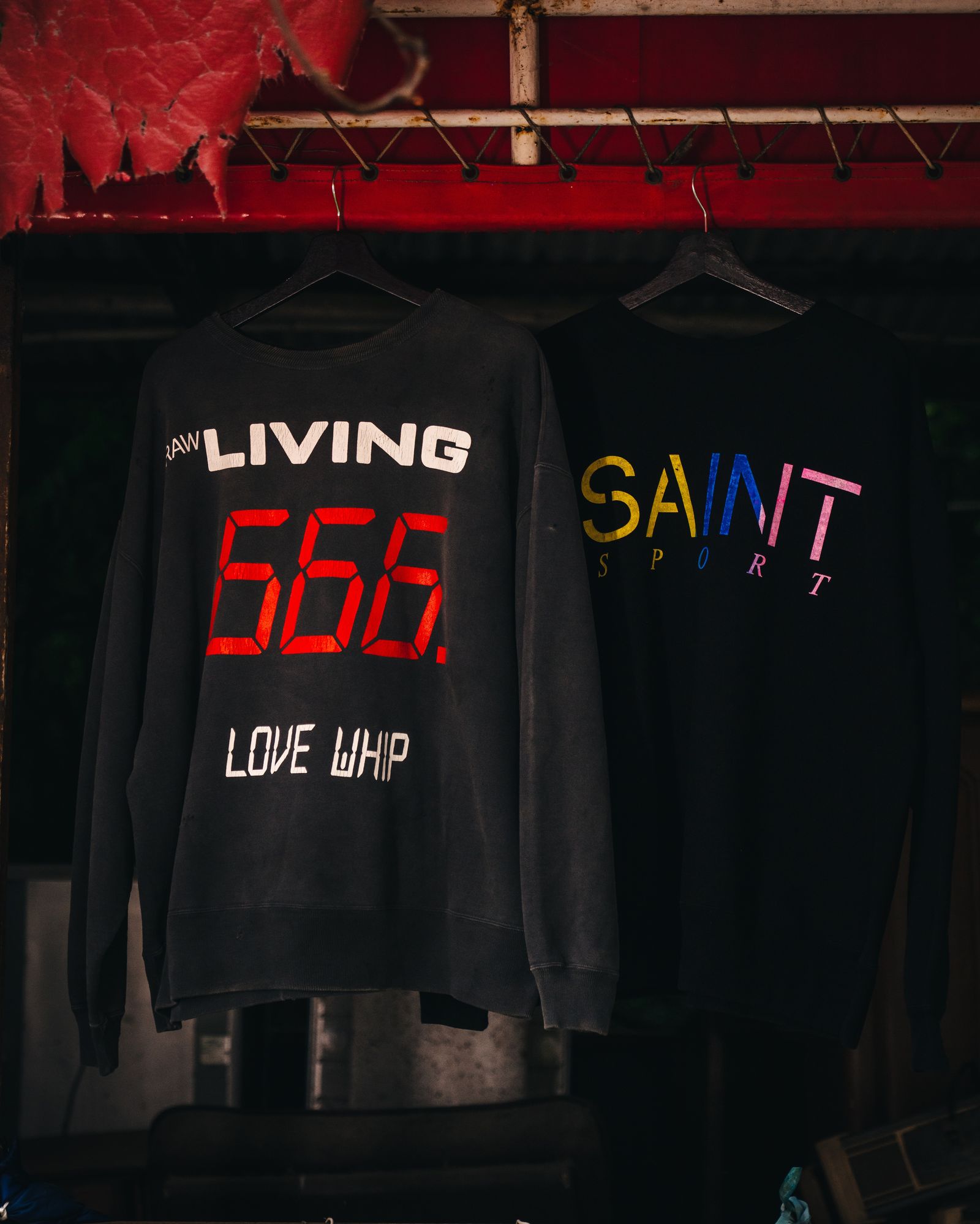 SAINT M×××××× - 【残りわずか】SM-HR1-0000-044 / CRW NECK SWET