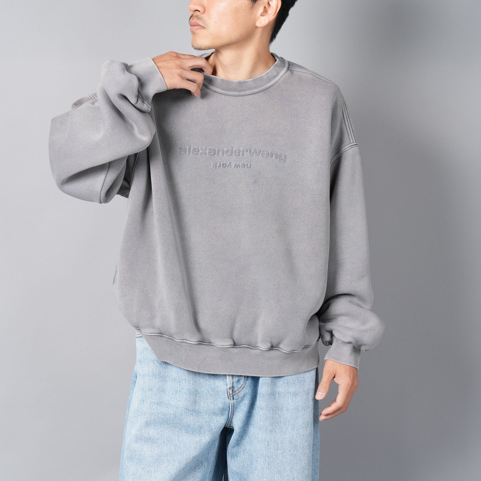 alexander wang - 【ラスト1点】BI-COLOR ACID SWEATSHIRT WITH
