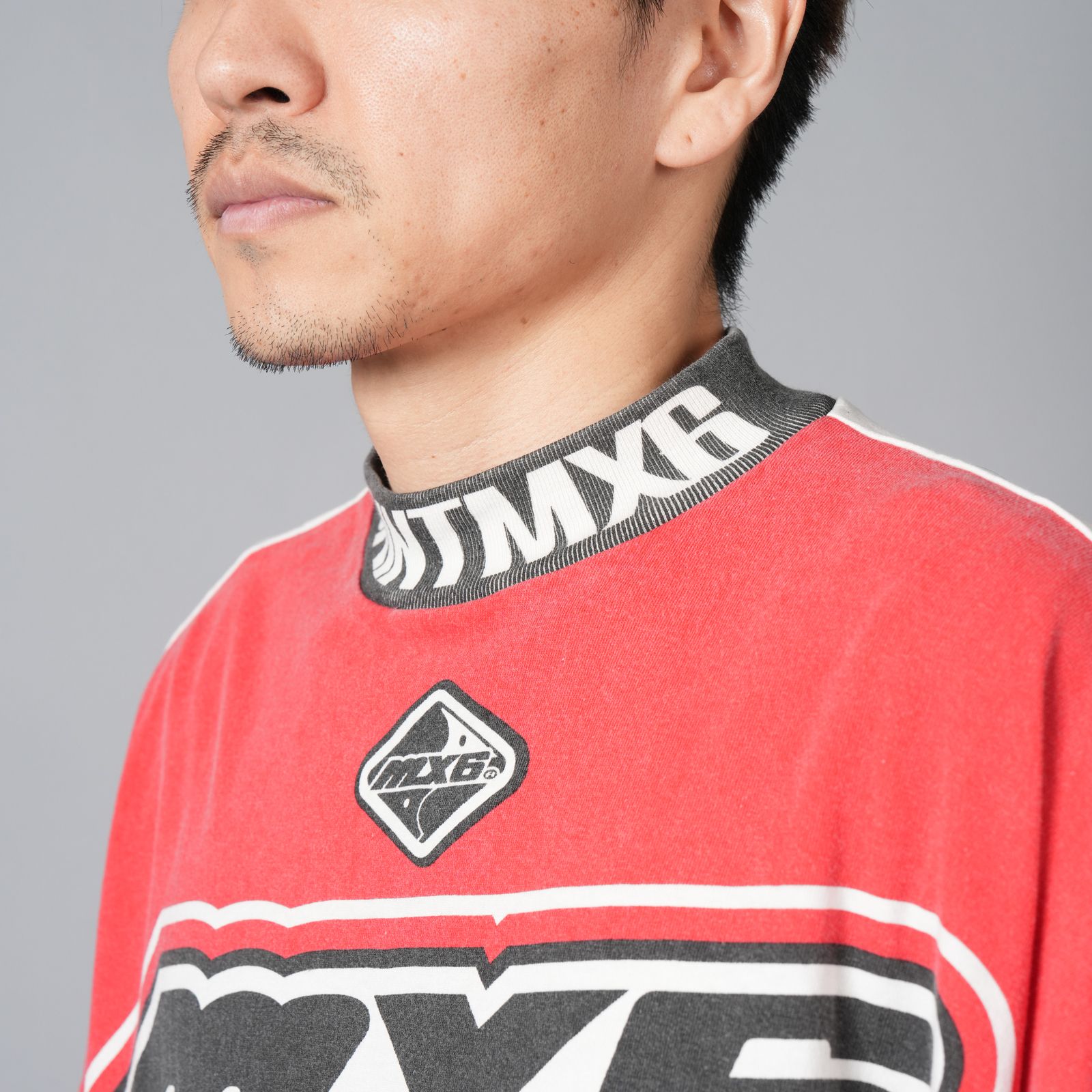 SAINT M×××××× - SM-YS1-0000-019 / LS TEE / MX6 / RED / ロンT