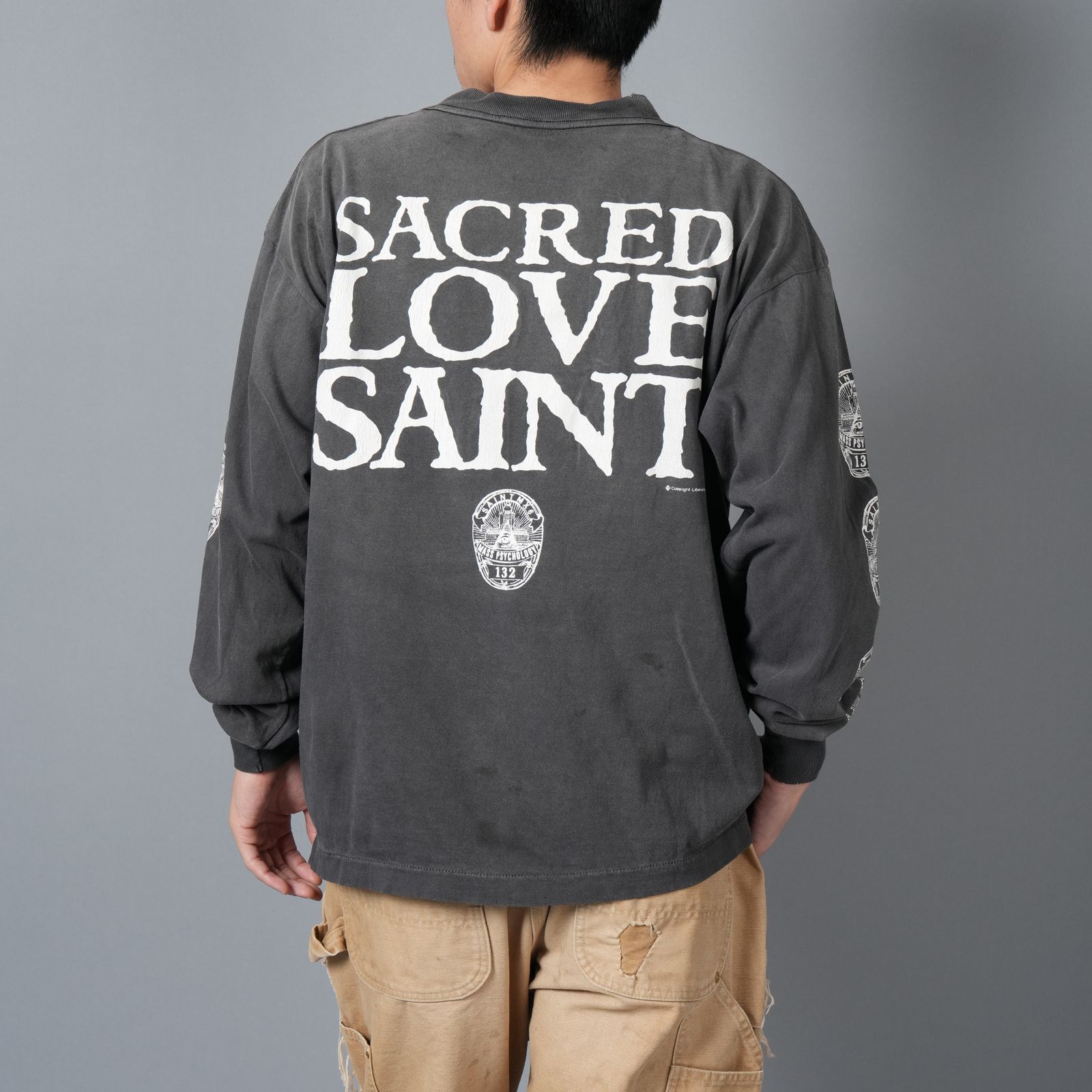 SAINT M×××××× - 【残りわずか】SM-HR8-0000-033 / LS TEE / LOVE