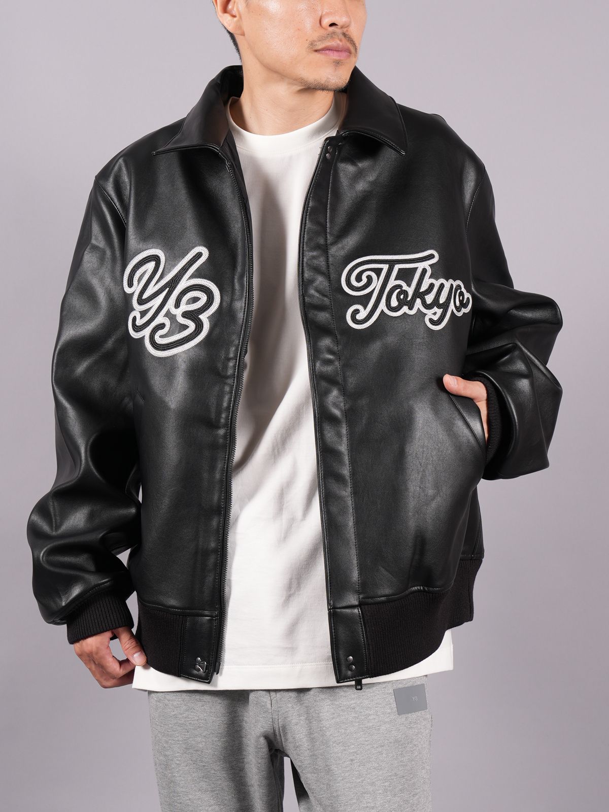 Y-3 - 【ラスト1点】 COLLARED BOMBER / ボンバージャケット (ブラック