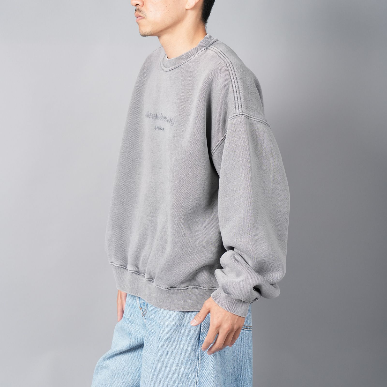 alexander wang - 【ラスト1点】BI-COLOR ACID SWEATSHIRT WITH