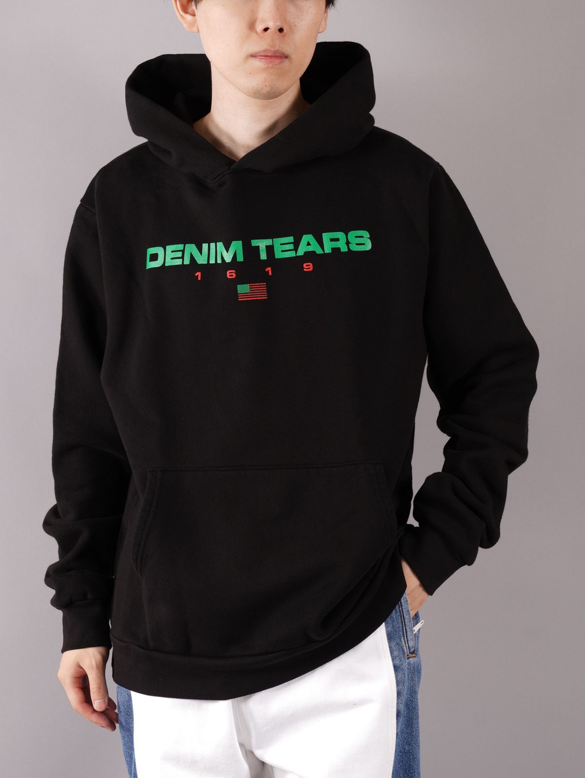 DENIM TEARS - ラスト1点 / DenimTears x Virginia HOODIE / デニム
