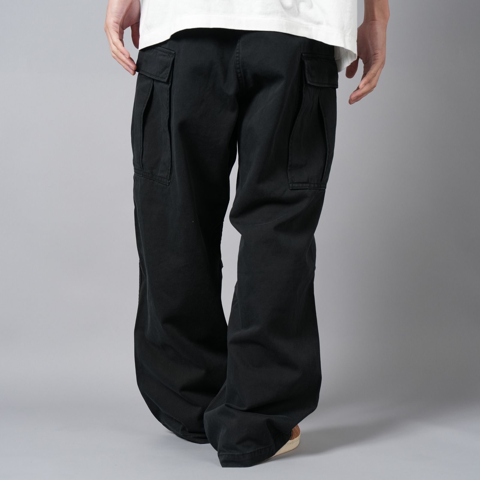 MIYAGIHIDETAKA - 【ラスト1点】Cargo Pants / カーゴパンツ (ブラック
