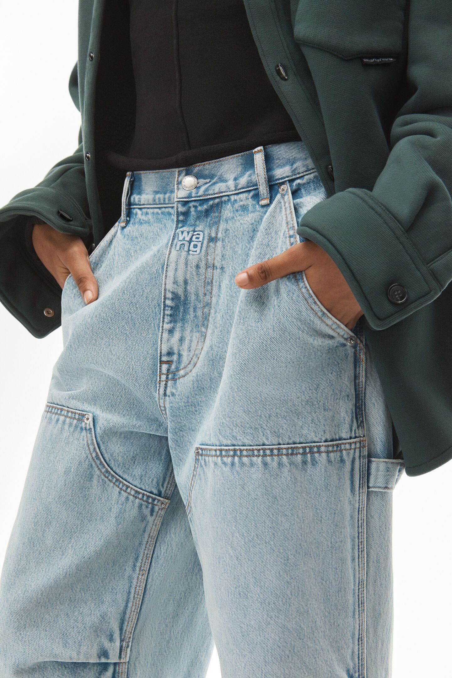 alexander wang - ラスト1点 / DOUBLE FRONT CARPENTER JEAN / ダブル